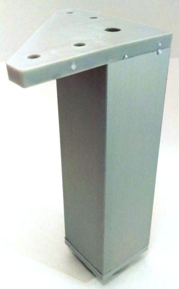 Pata de Aluminio Cuadrada Pata de Aluminio Cuadrada