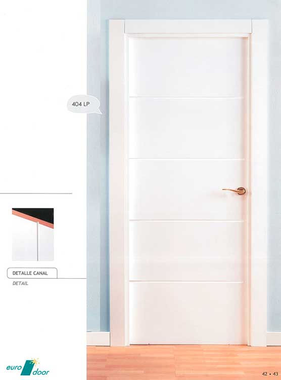 Puerta de Paso Modelo 404LP Puerta Lacada Modelo 404LP
