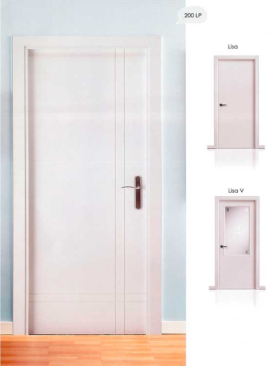 Puerta de Paso Modelo 200LP Puerta Lacada Modelo 200LP