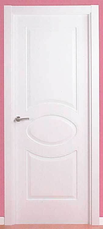Puerta de Paso Modelo Ovalo LP Puerta Lacada Modelo Óvalo LP