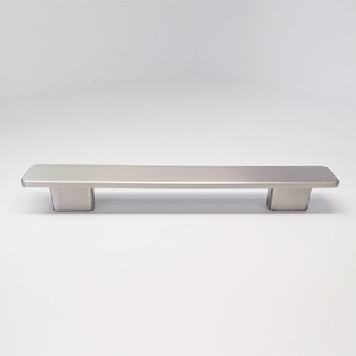 Tirador T131 Inox Mate Antihuella Vista Lateral