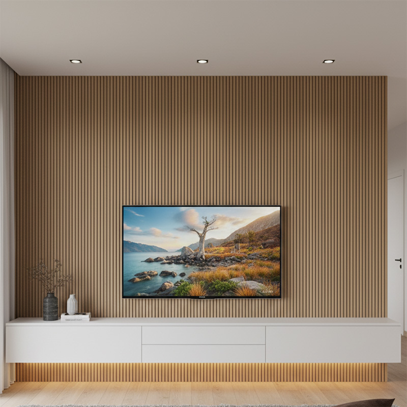 Panelado de pared con Alcatraz Tostado